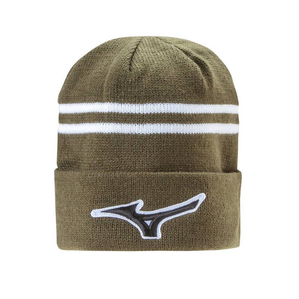 Gorro Mizuno RUNBIRD® Beanie Hombre Kaki Comprar FDIB-84052